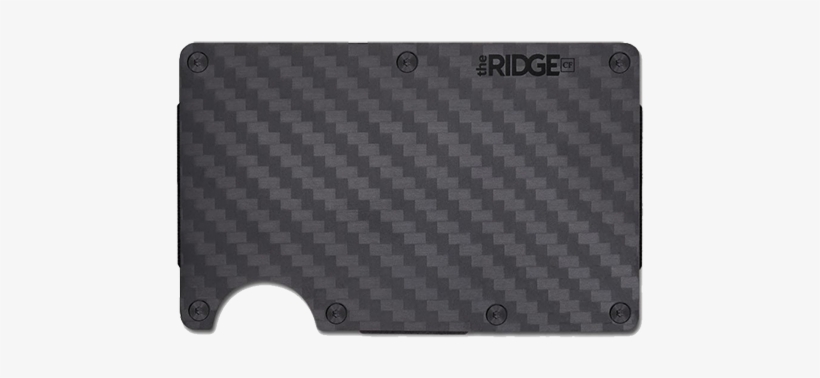 Ridge Carbon Fiber Wallet - Wallet, transparent png