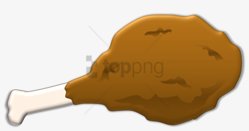 Free Png Chicken Leg Png Png Image With Transparent - Fried Chicken Leg Cartoon, transparent png
