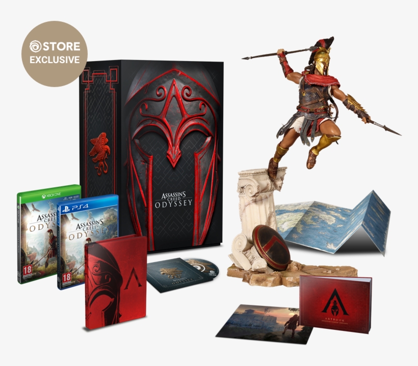Assassin's Creed Odyssey Spartan Edition - Assassin's Creed Odyssey Figure, transparent png