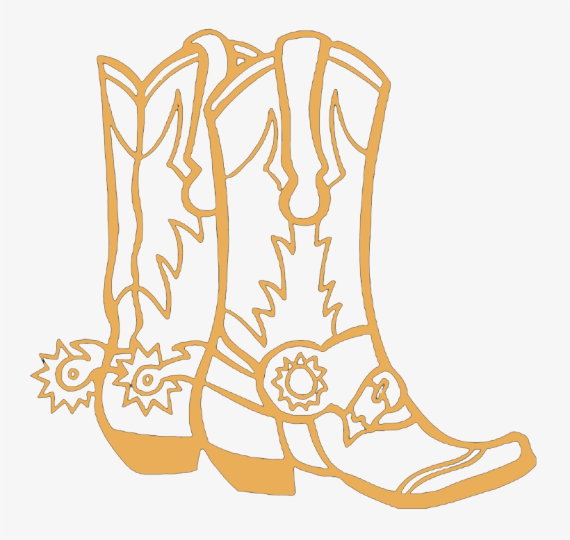 Boots - Cowboy Boots Clipart, transparent png