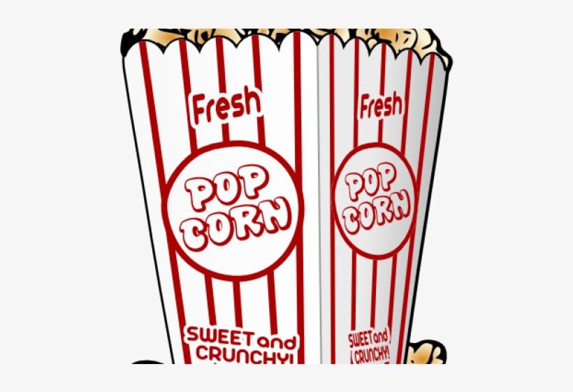 Popcorn Clipart Movie Ticket, transparent png
