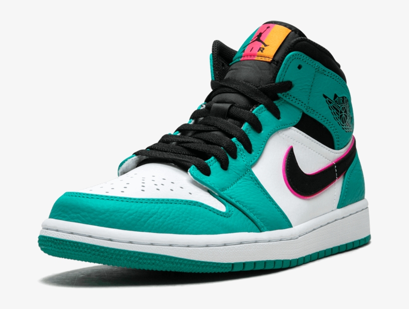 South Beach Jordan - Nike Air Jordan 1 Retro Origin Story, transparent png