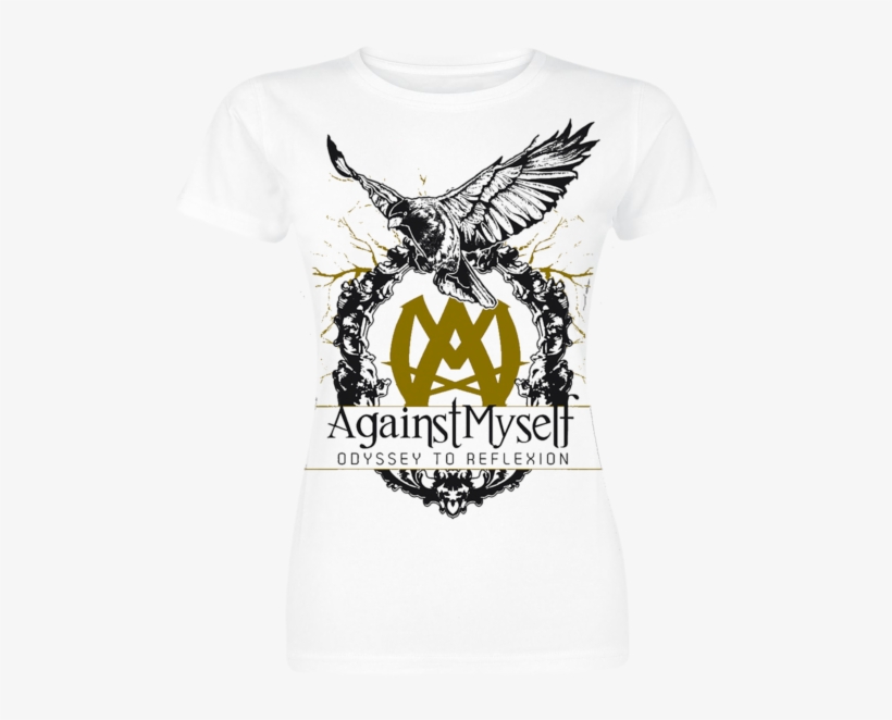 T-shirt Mirror White Girly - Bald Eagle, transparent png