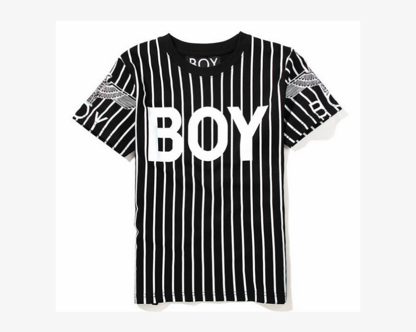 Freeuse Stock Boy London Striped T - Shirt, transparent png