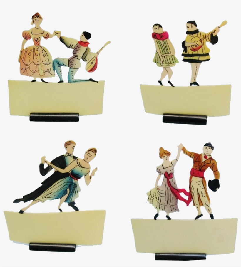 Place Card Holders Celluloid Set Pinterest - Cartoon, transparent png