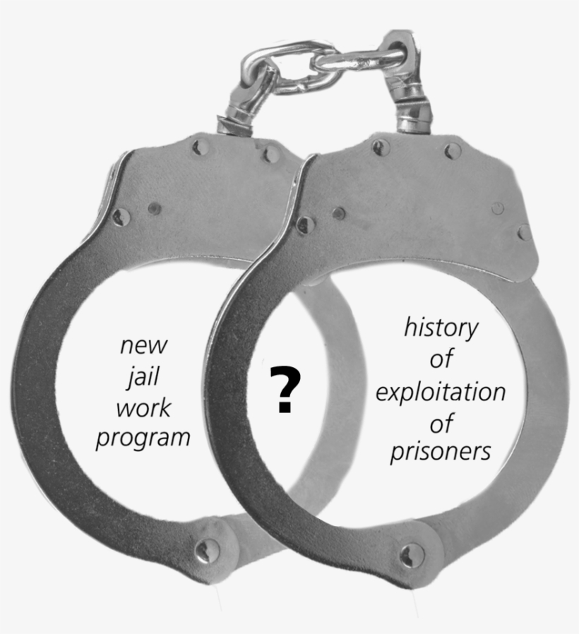 New Jail Work System Unfair To Prisoners - Handcuffs Venn Diagram, transparent png