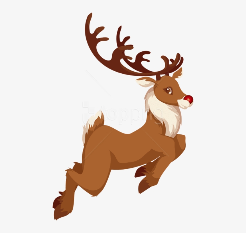 Free Png Christmas Rudolph Png - Rudolph Png, transparent png