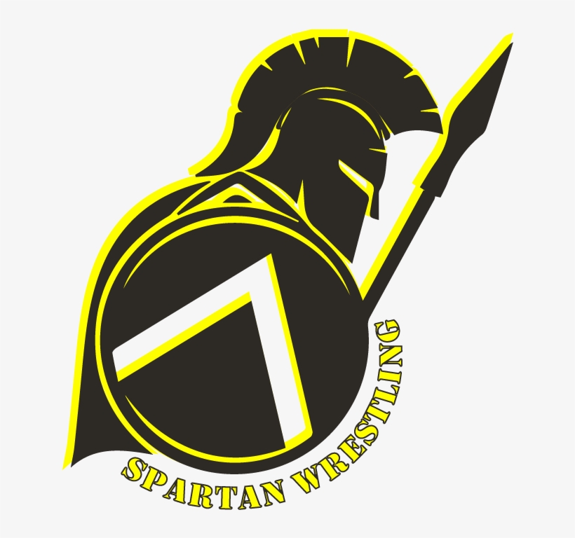 Spartan Logo - Spartan Shield And Spear, transparent png