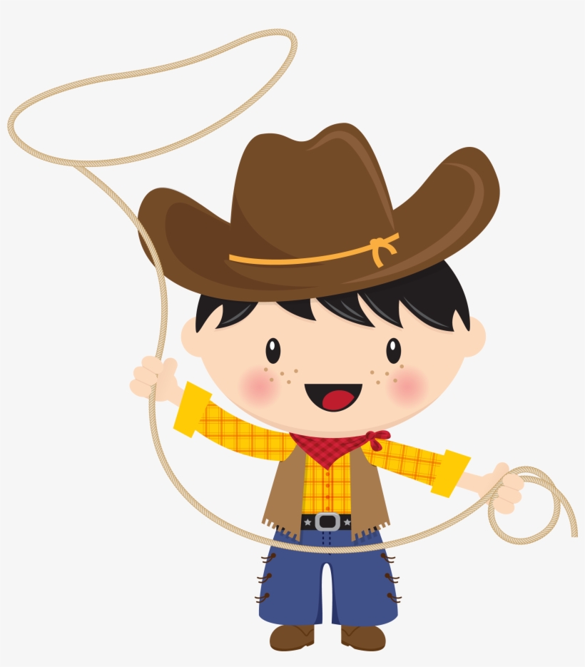 Cowboy Hat Clipart Safari - Menino Fazendinha Png, transparent png
