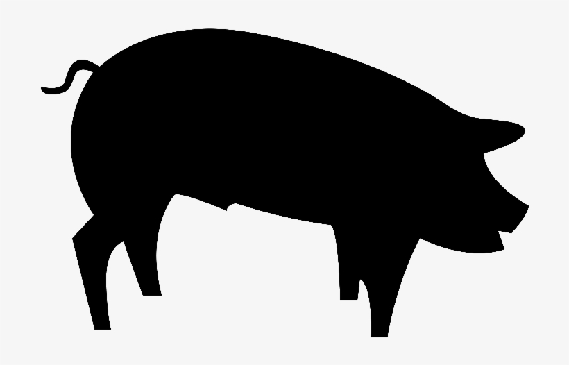 Model Image Graphic Image - Pig Silhouette, transparent png
