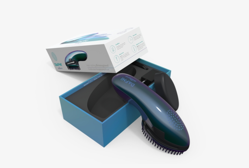 Dafni Allure- Cordless Hair Straightening Brush - Dafni Allure, transparent png