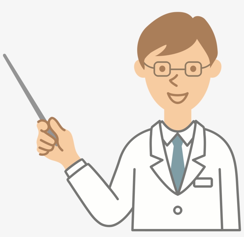 Vector Library Download With Pointer Big Image Png - Doctor Teaching Clipart, transparent png