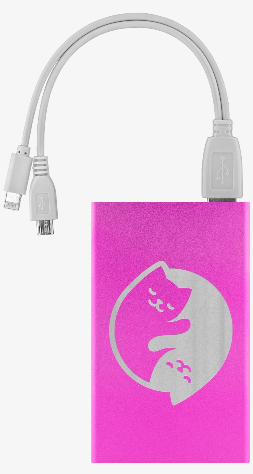 Cool Cat Power Bank - Battery Charger, transparent png