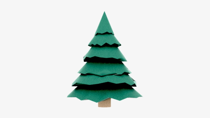 Árbol De Navidad Royalty-free Modelo 3d - Christmas Tree, transparent png