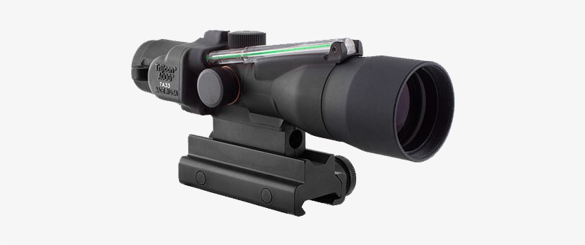 Picture Of Trijicon Acog Dual Illuminated Green Crosshair - Trijicon Ta33 Rmr, transparent png