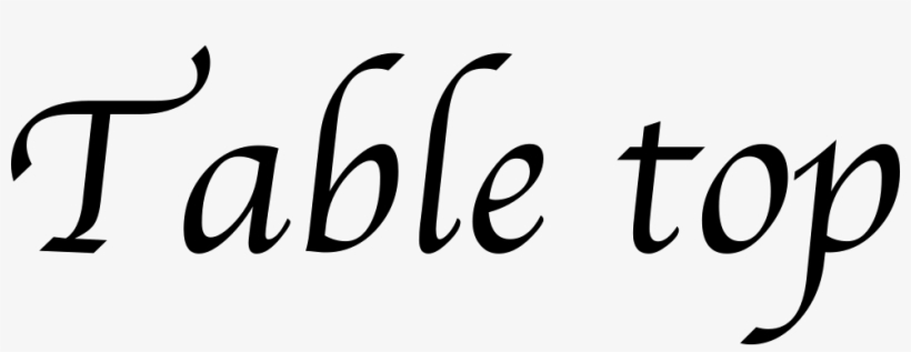 Table Top Comments - Saber Management Llc Logo, transparent png
