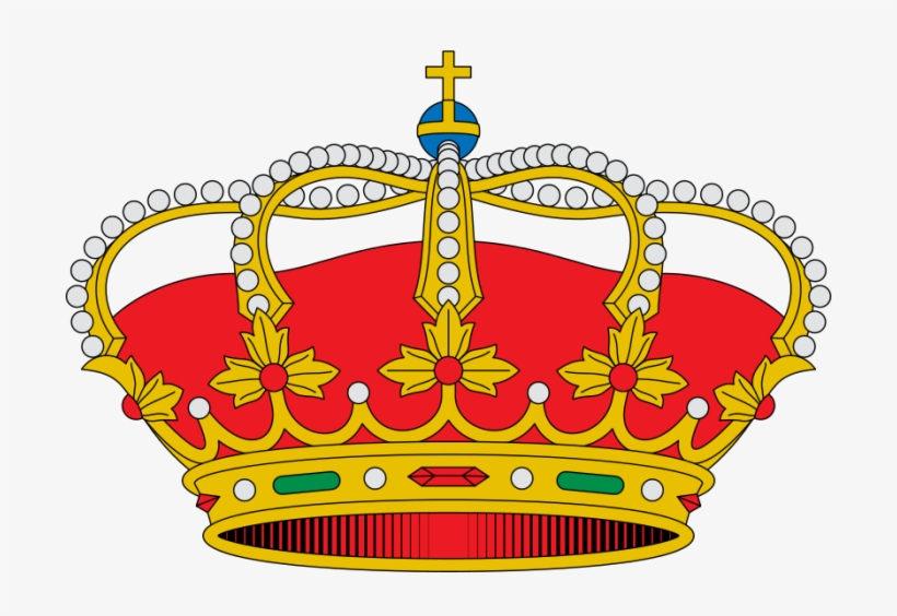 Corona Del Rey De España - Spain Flag Crown, transparent png