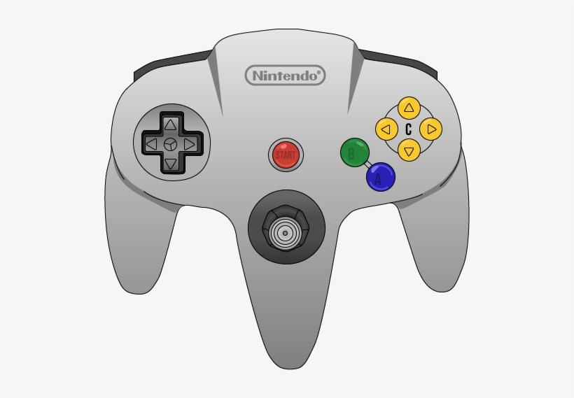 A Brief History Of Nintendo Controllers N64 Controller Png 792x612