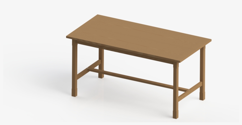 Wood Table Design - Table Haute Metal Bois, transparent png