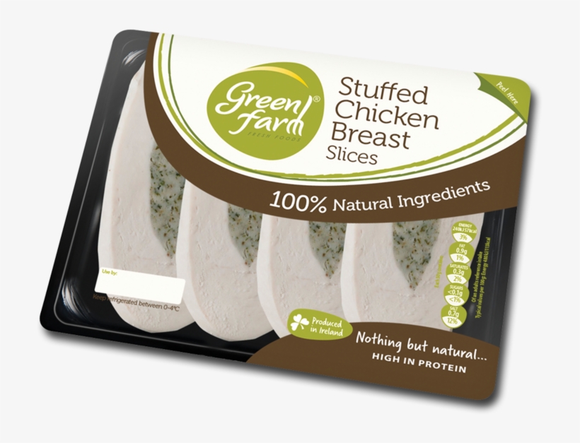 Green Farm Stuffed Chicken Breast Slices - Green Farm Foods, transparent png