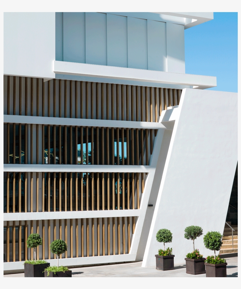 Krion Facade Hotel Bayren Gandia - Architecture, transparent png