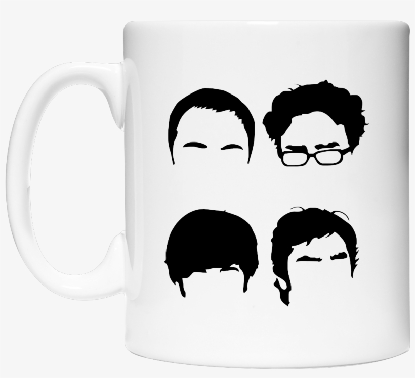 The Fab Four Sonstiges Coffee Mug - Funny Big Bang Theory T Shirt, transparent png