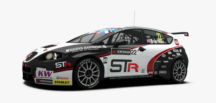 Seat León Wtcc - Transparent Racing Seat Leon Car, transparent png