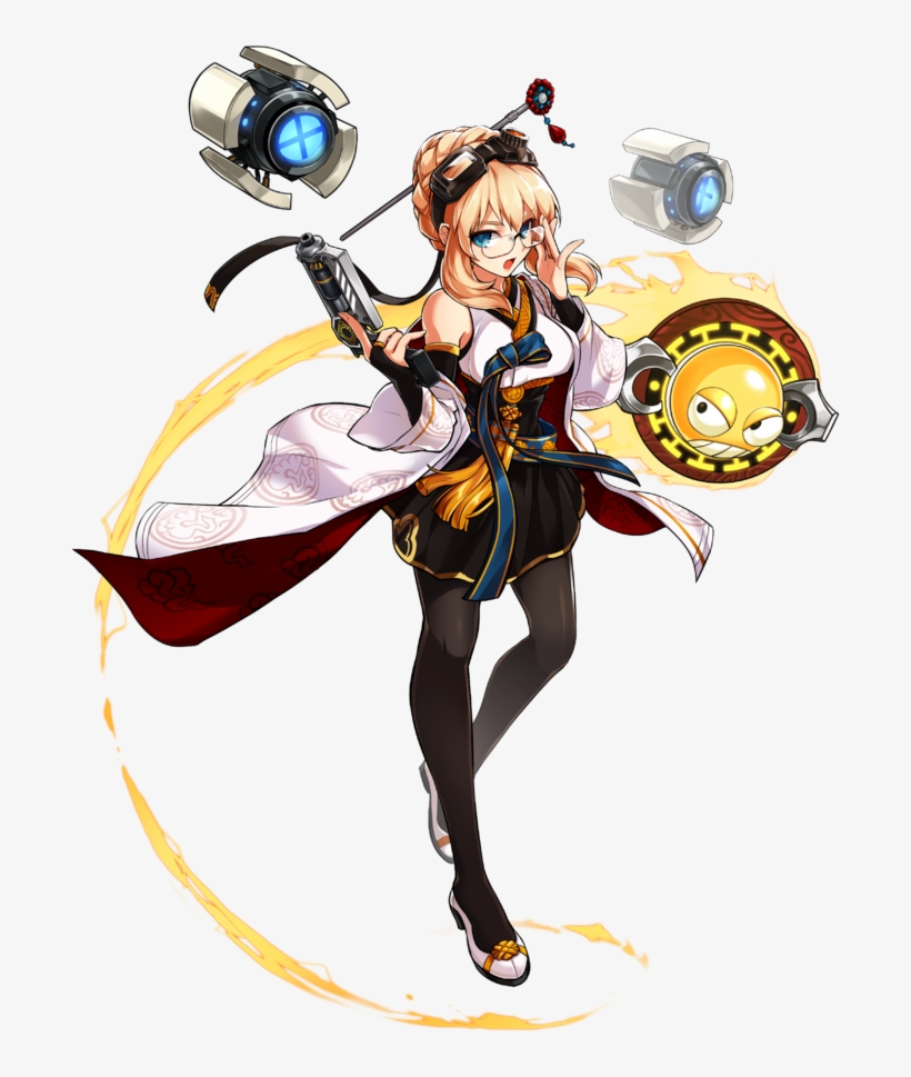 File - Mhportrait - Elsword Rose Metal Heart, transparent png