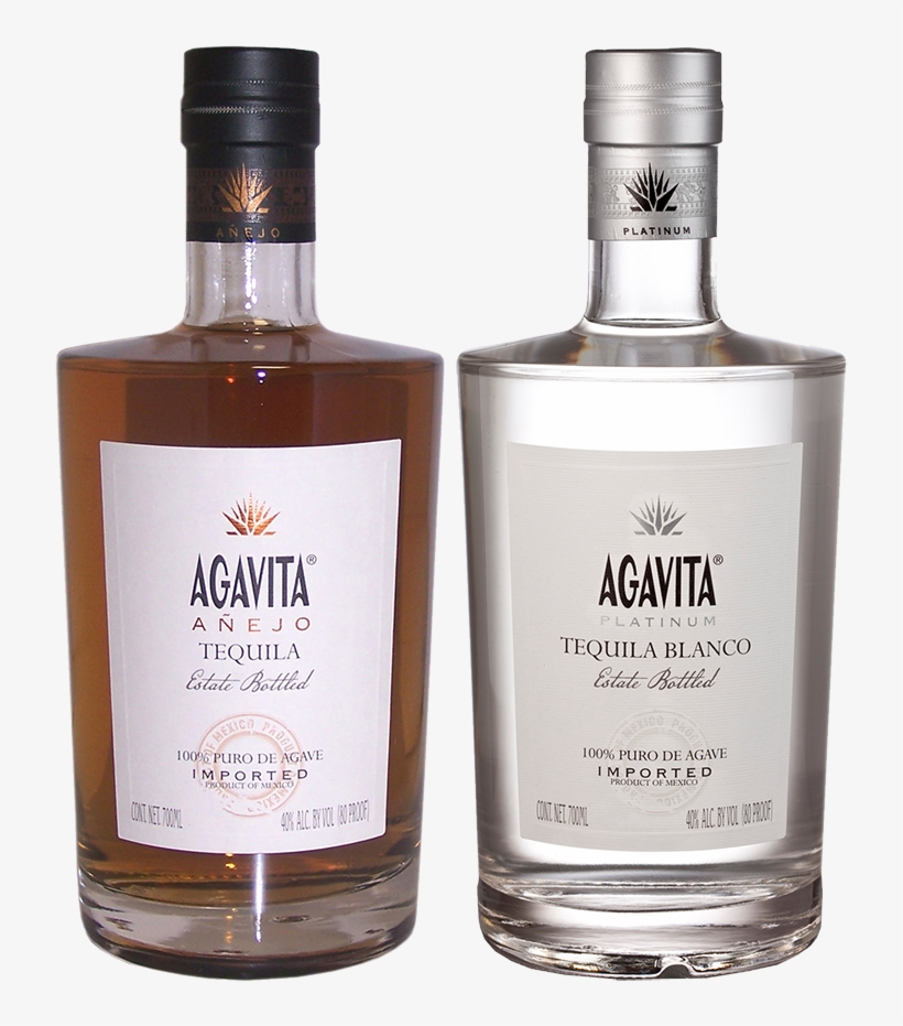 Agavita Platinum Duo - Agavita Tequila Blanco, transparent png
