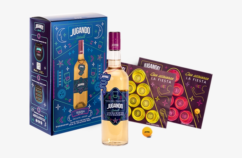 Jugando® Tequila Atinale Al Vaso - Jugando Spirits, transparent png