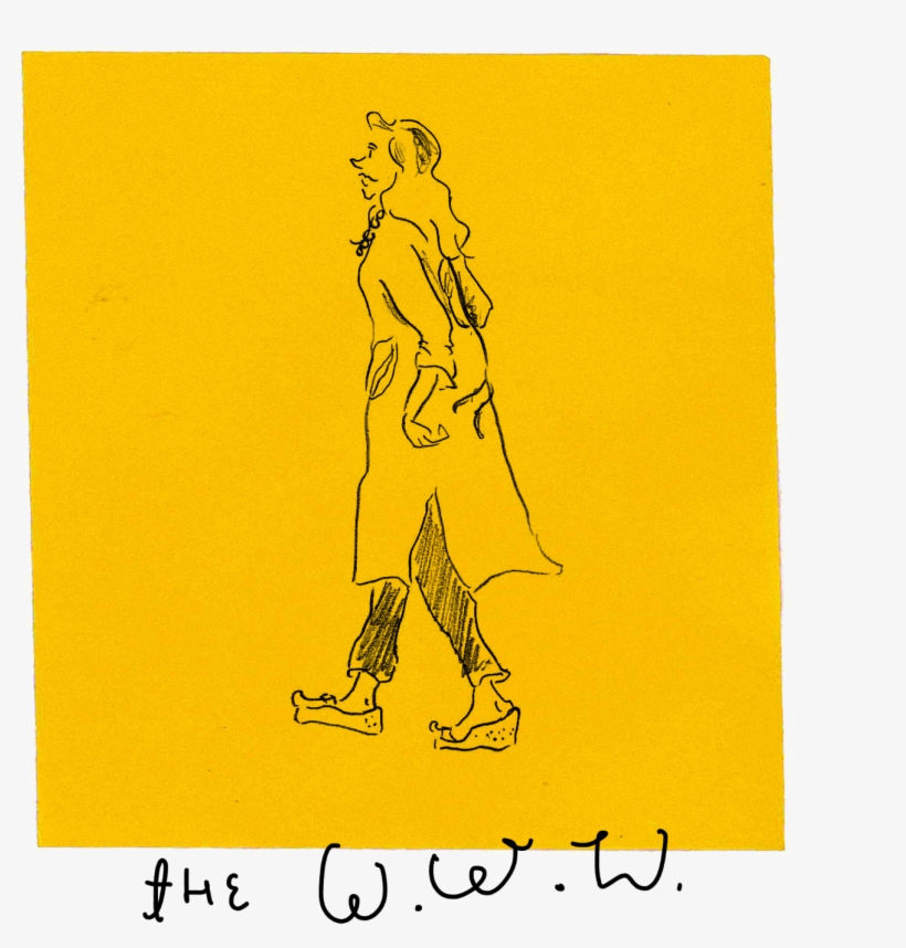 This Is The White Woman Who Travels Around The World - Sketch, transparent png