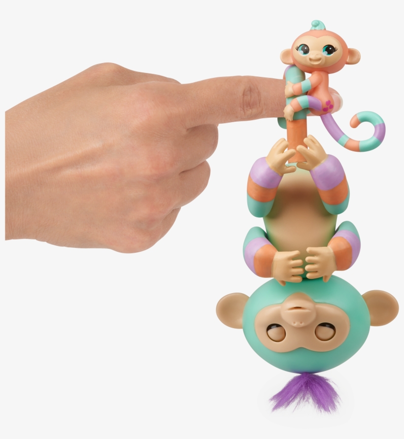 Fingerlings Baby Monkey & Mini Bffs 3000x3000 PNG Download PNGkit