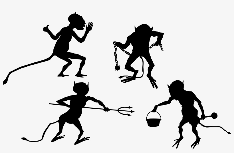 Dabbling With Silhouettes - Illustration, transparent png