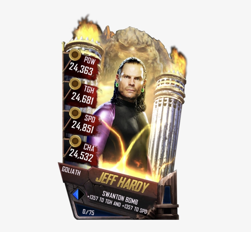Jeffhardy S4 20 Goliath - Finn Balor Wwe Supercard, transparent png