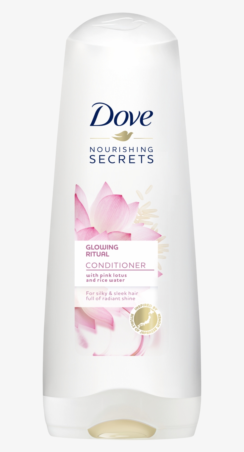 Dove Nourishing Secrets Shampoo, transparent png