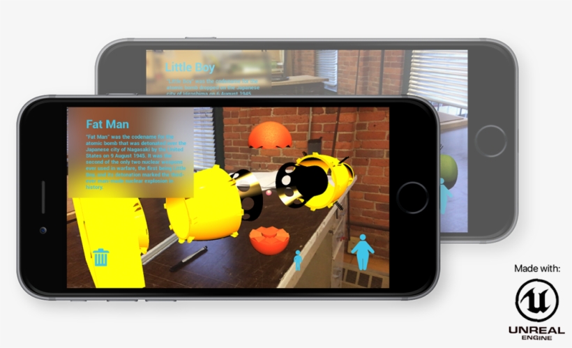 Exploded App Promo Video - Unreal Engine, transparent png