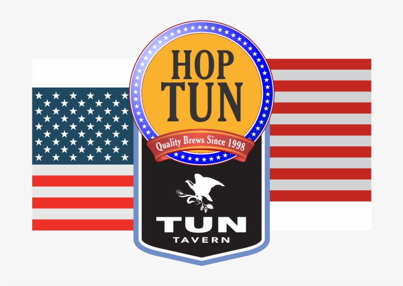 Beer Icon Hop Tun - Us Flag Metal, transparent png