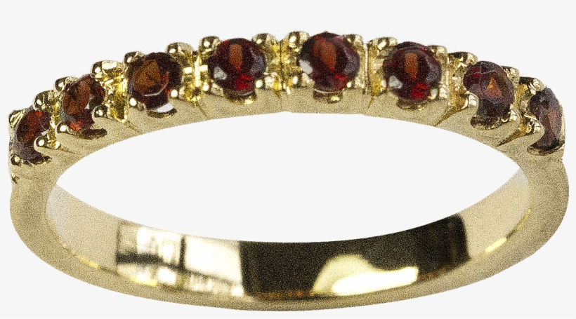 Lavish Garnet Band Eliise Maar Jewellery Handcrafted - Anel De Formatura Psicopedagogia, transparent png