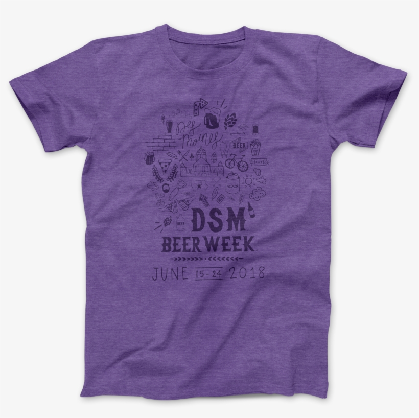 2018 Des Moines Beer - T Shirt, transparent png