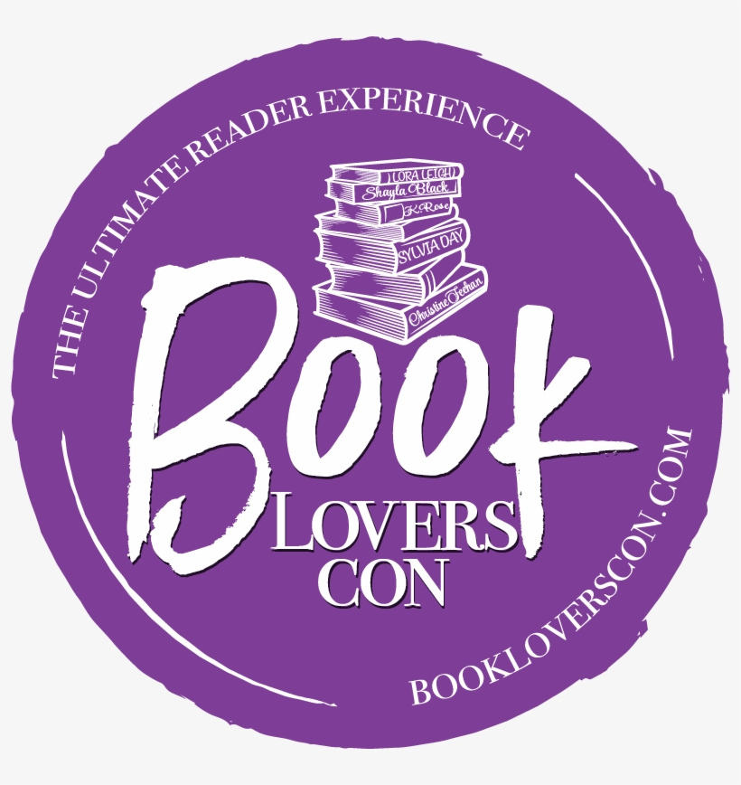 Blccirclewhiteonpurple - Booklovers Con, transparent png