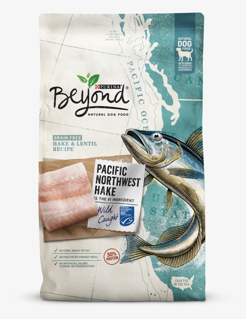 Grain Free Hake & Lentil Recipe Natural Dog Food - Purina Beyond Cat Dry Food, transparent png