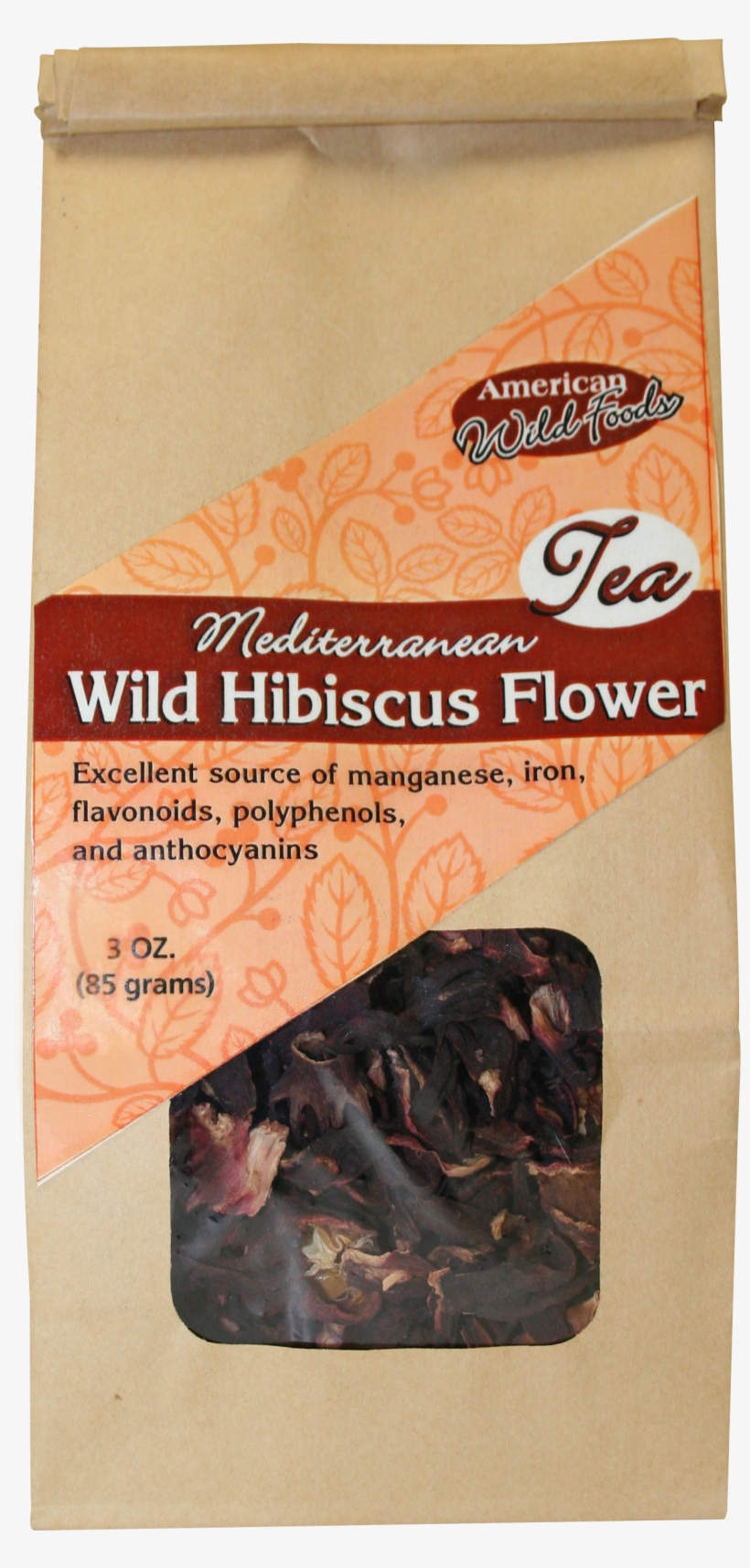Wild Hibiscus Flower Tea 3 Oz - Bag, transparent png