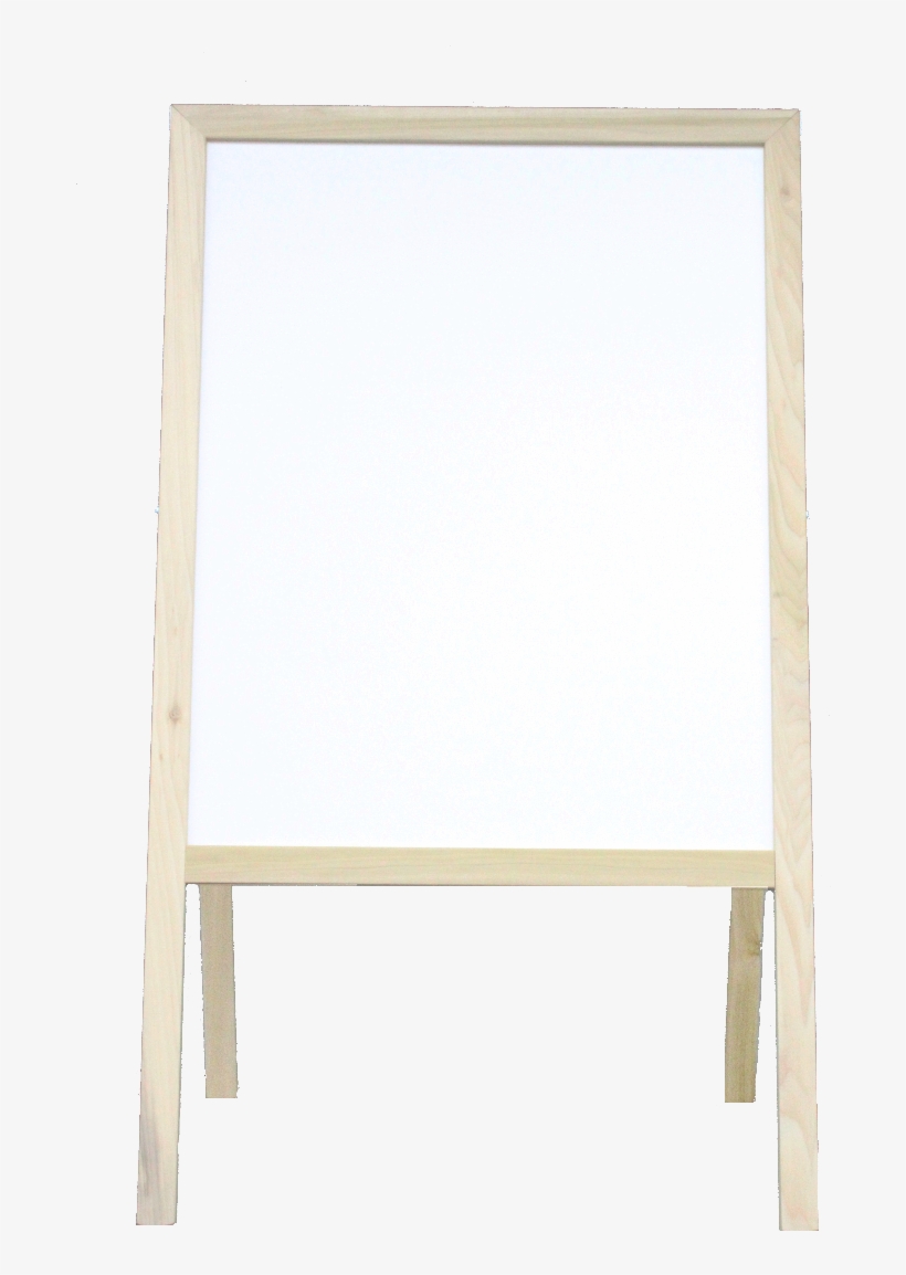 31200 Natural Finish White Dry Erase / Black Chalkboard - Plywood, transparent png