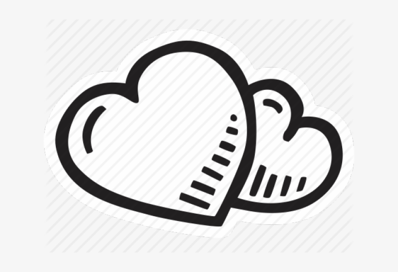 Drawn Love Outline - Circle, transparent png