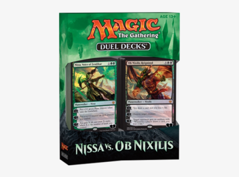 Magic The Gathering Duel Decks - Nissa Vs Ob Nixilis Duel Deck, transparent png