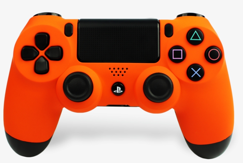 12 - Dualshock 4 Sunset Orange, transparent png