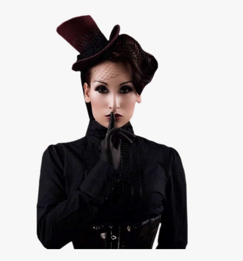 Go-33 - Png Woman Gothic, transparent png