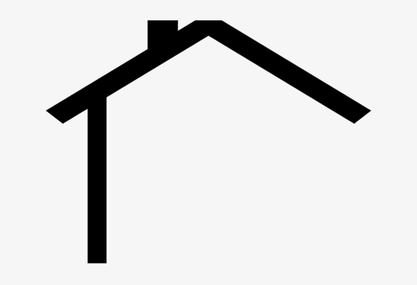 House Vector Art - House Outline Clipart, transparent png