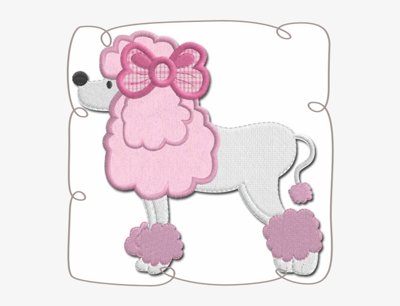Paris Applique Pinterest Embroidery Designs And Machine - Paris Poodle, transparent png