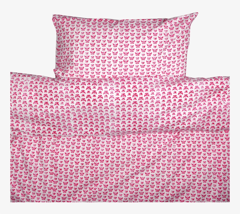 Butterfly Toddler Cot Bed Duvet Set - Bed Sheet, transparent png